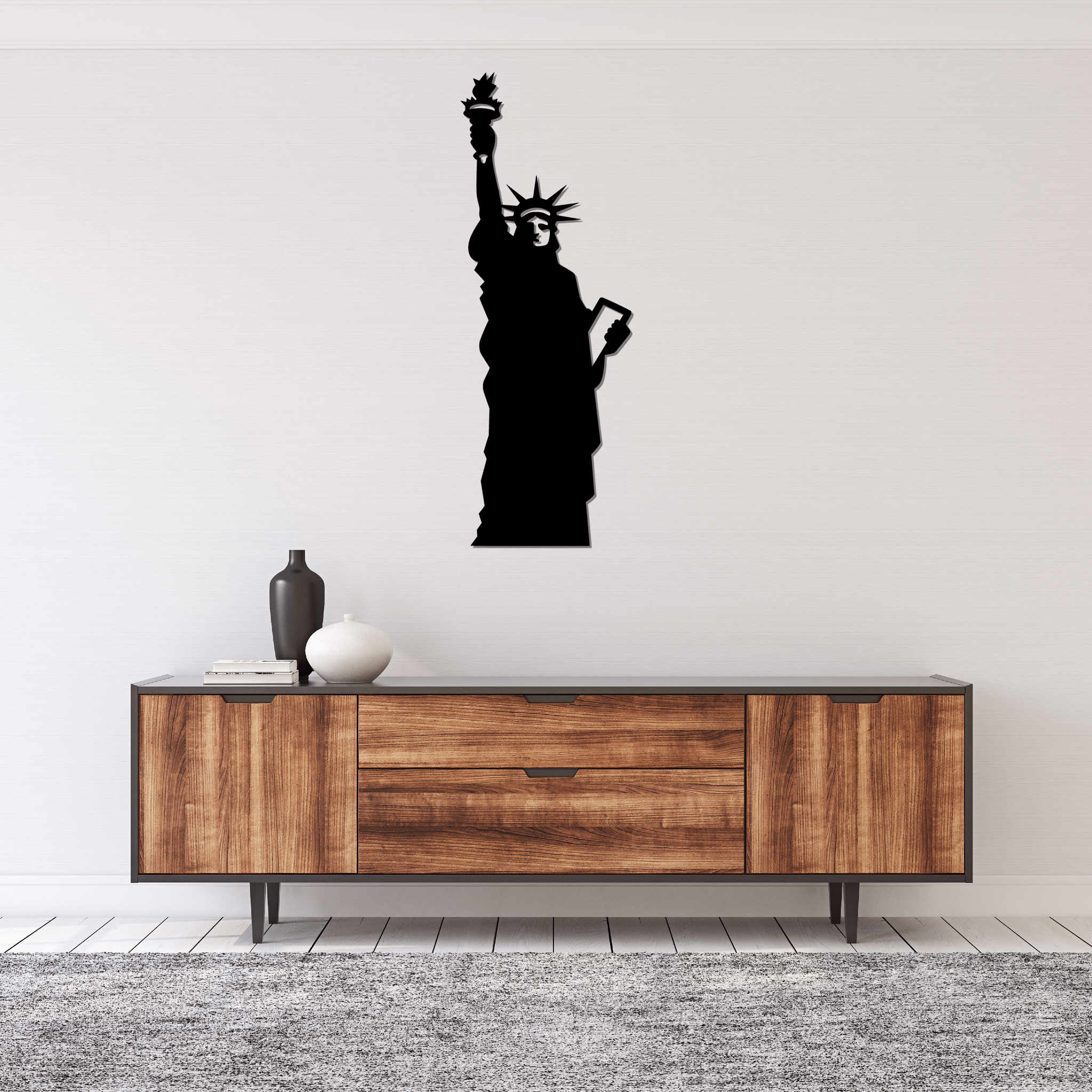 Statue Of Liberty - Metal Wall Art