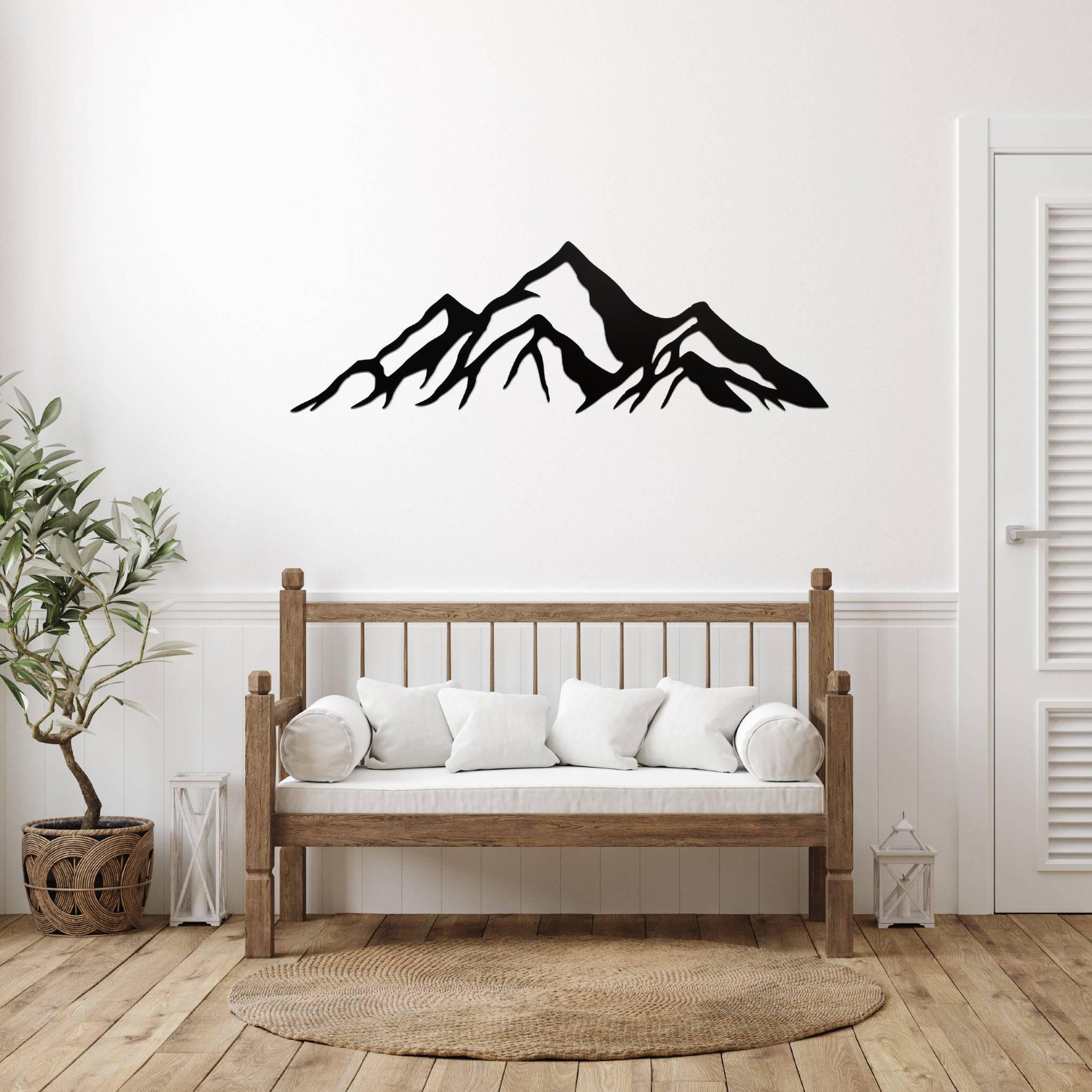 Rocky Mountains - Metal Wall Art