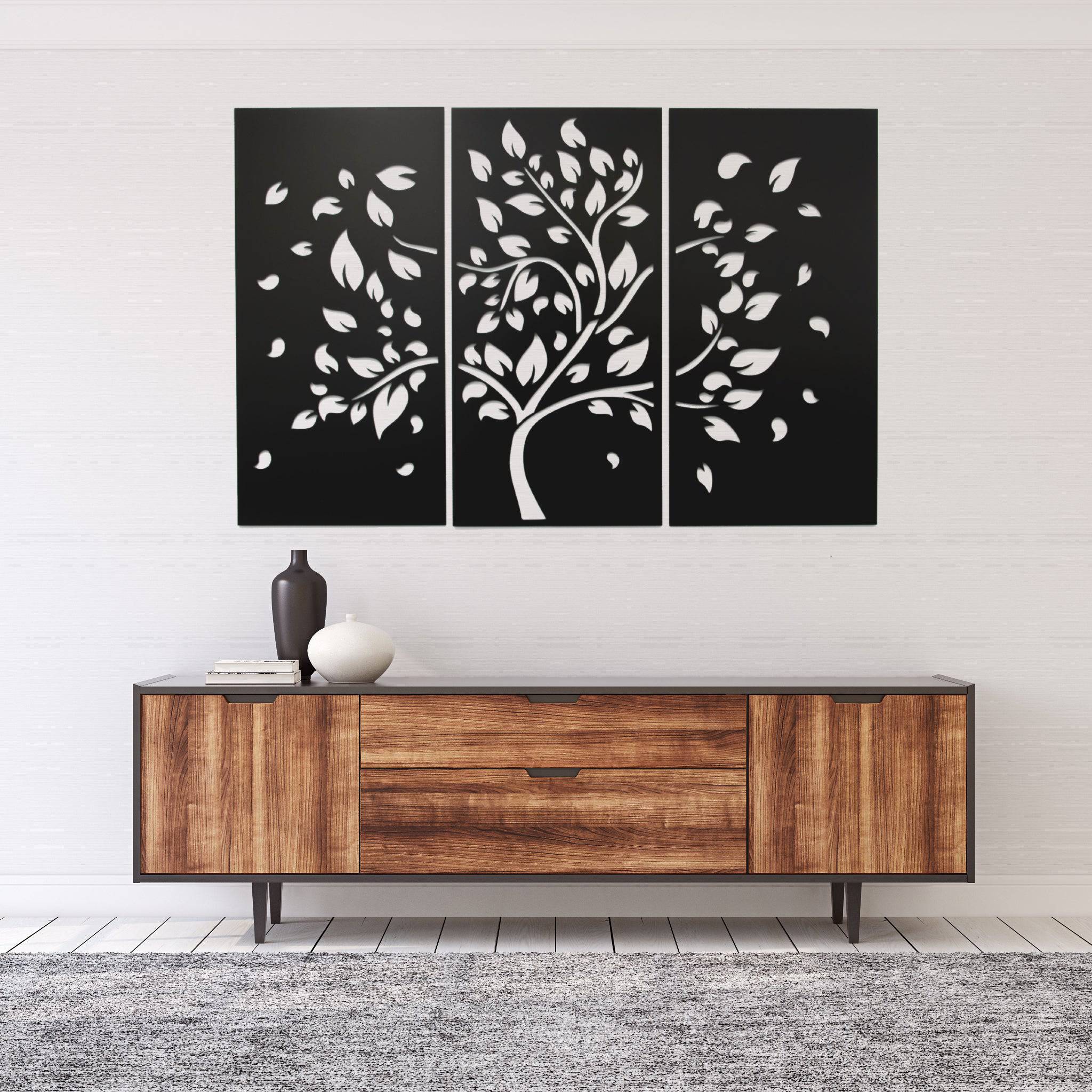 Tree (3 Piece) - Metal Wall Art