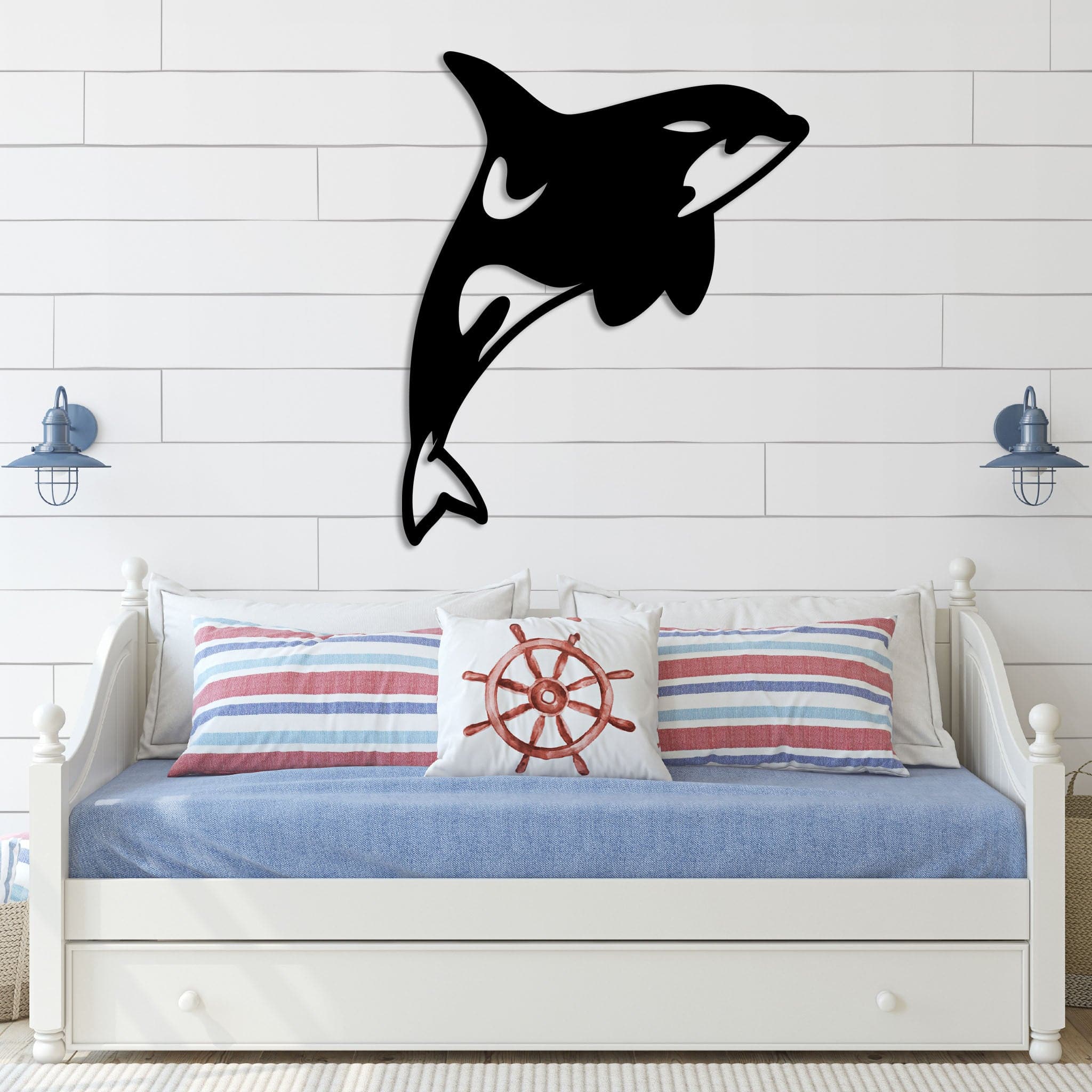 Orca Whale - Metal Wall Art