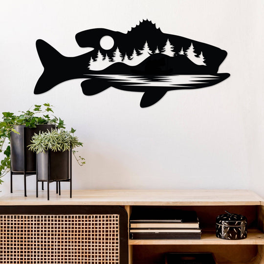 Fish Metal Wall Art