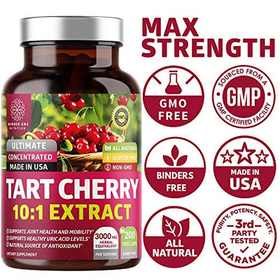 pros and cons of tart cherry pills