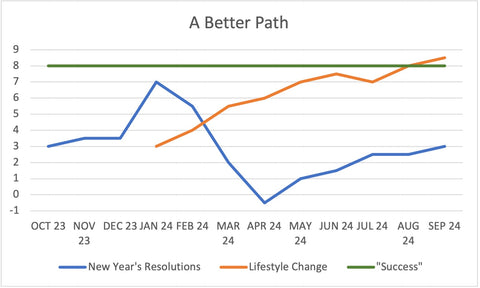 Resolution vs Lifestyle Change