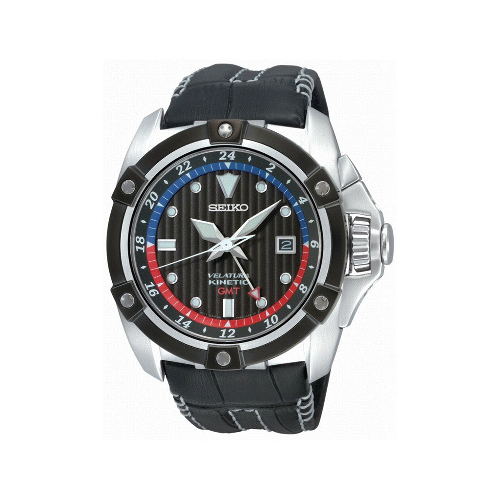 Seiko Velatura GMT Kinetic Mens Watch SUN013P1 – Κοσμήματα Συρμακέσης