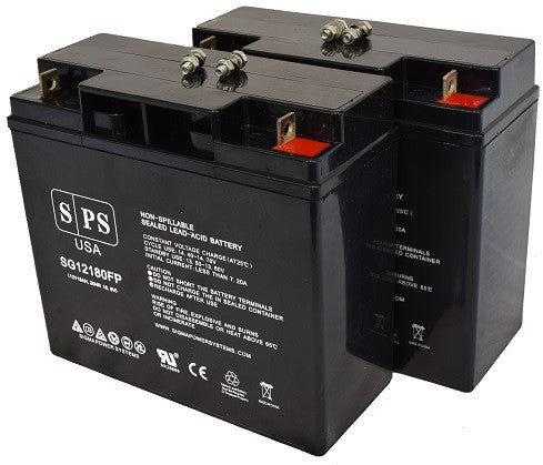 WSB Lot de 2 batteries au plomb AGM 12 V / 50 Ah - WP50-12NE - Compatible  avec MP50-12C, 12LCP-50, REC50-12I : : Auto et Moto