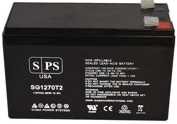 Tripp Lite Smartups Smart Ups 450 Battery 12v 7ah Sigma Batteries