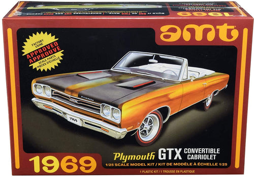 AMT 1964 PLYMOUTH BELVEDERE (W-SLANT 6 ENGINE) 1:25 SCALE MODEL