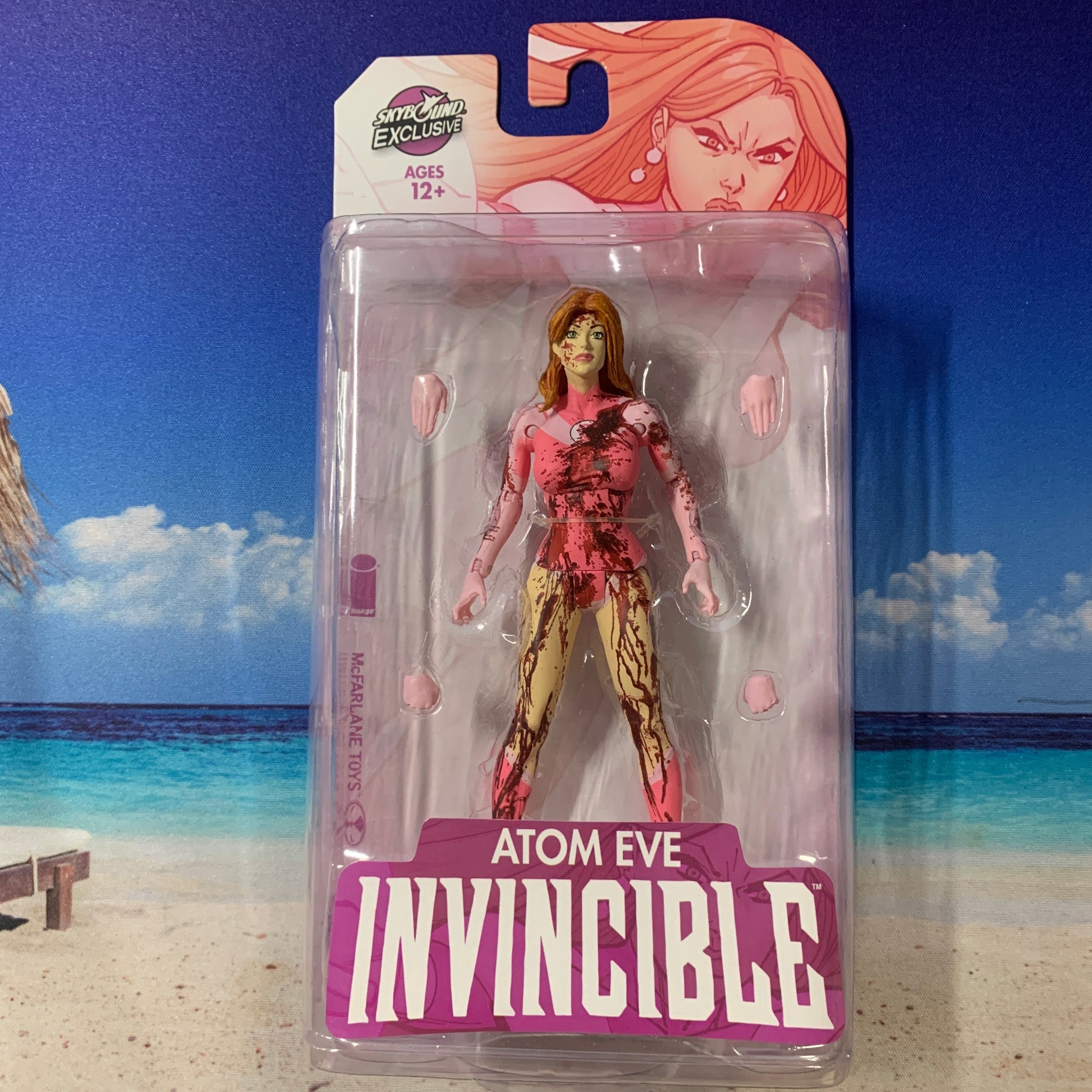 Invincible Atom Eve Skybound Exclusive Action Figure From Tmp Toys Mcfarlanes Toys A Little 