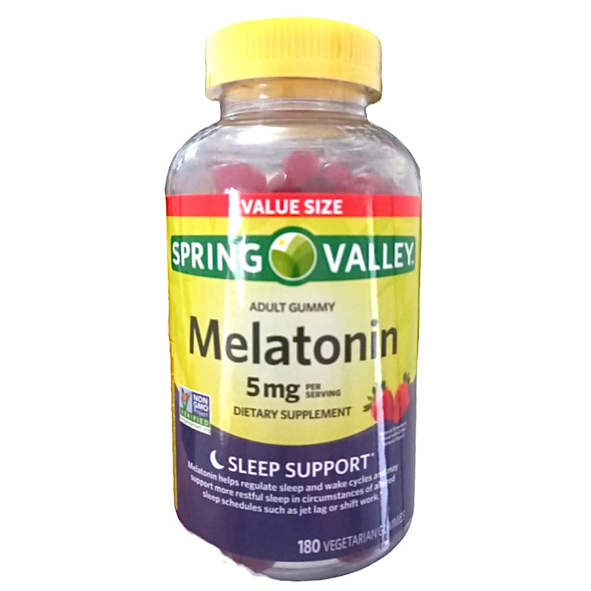 Spring Valley - Gomitas vegetarianas de melatonina para niños, apoyo para  el sueño, paquete de 60 unidades (paquete de 2) con exclusivo Have a Great