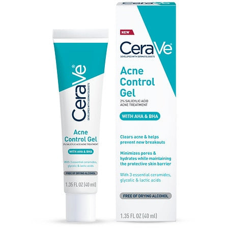 Face Wash Acne Treatment - CeraVe / Limpiador contra el acné y puntos negros