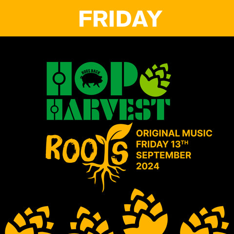 Hogs Back Brewery Hop Harvest Roots 2024