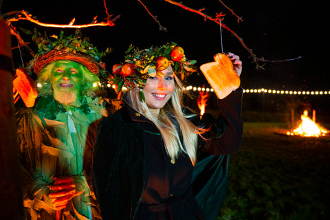 Wassail Queen and Green Man 