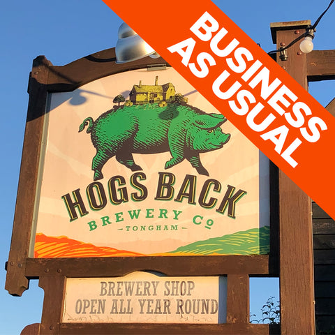 Brewery Shop open sign