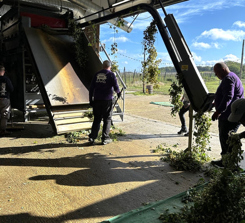 Last of the Cascade being sent through the picker