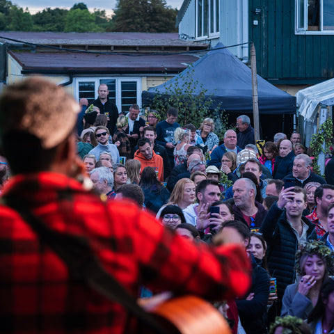 Live music at the Hop Harvest Festival