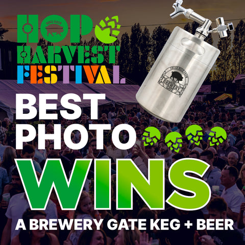 Win a Brewery Gate Keg and Dispense System at this years Hop Harvest Festival this Saturday