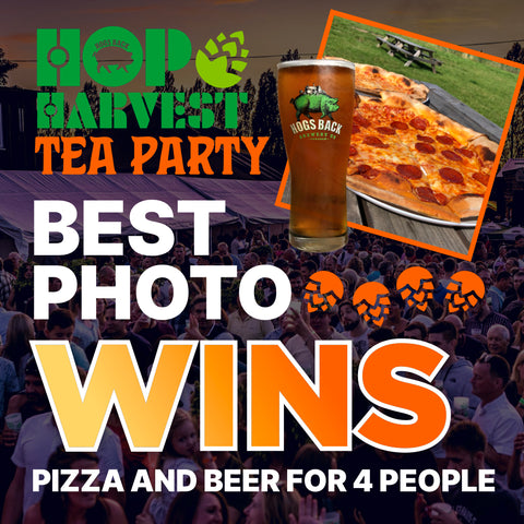 Win Pizza and Beer for 4 people at this years TEA Party this Sunday