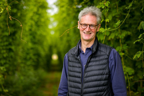 Rupert in the Hop Garden