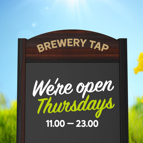 Thursday Tap opening times
