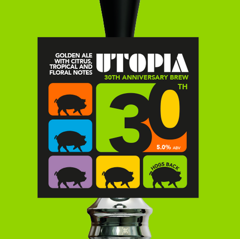 Utopia 30th birthday beer