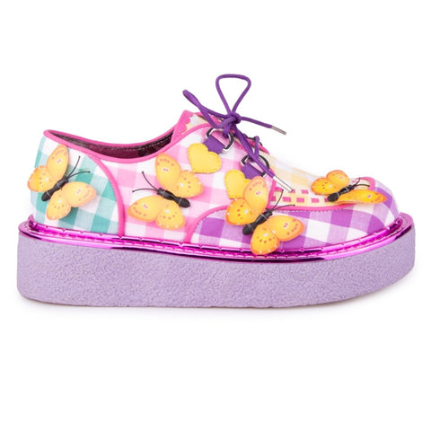 Irregular Choice Play Date Pink/Green – Lilac & Lime St Ives