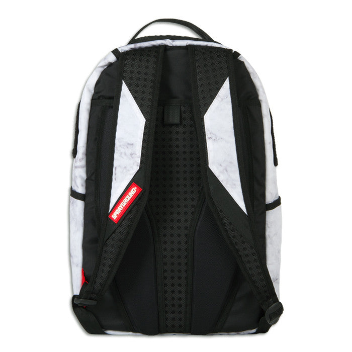Sprayground Chenille White Marble Shark Backpack – Beyond Hype | Premier Streetwear
