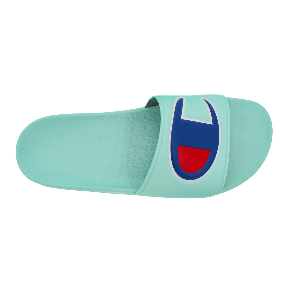 mint green champion slides