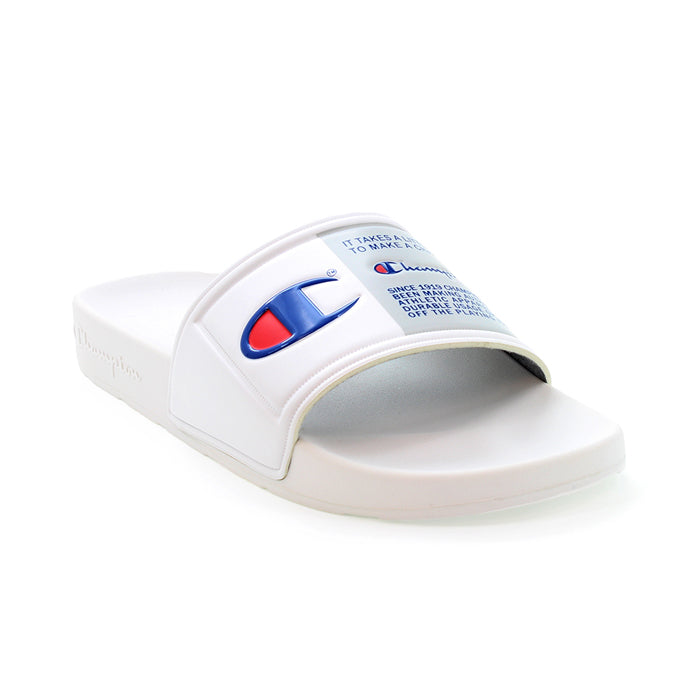 champion white flip flops