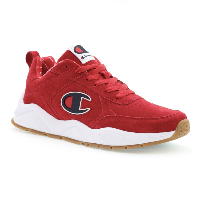 champion red sneakers