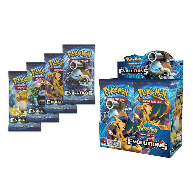 pokemon xy evolutions booster box