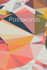 Simple Passwords Keeper Journal
