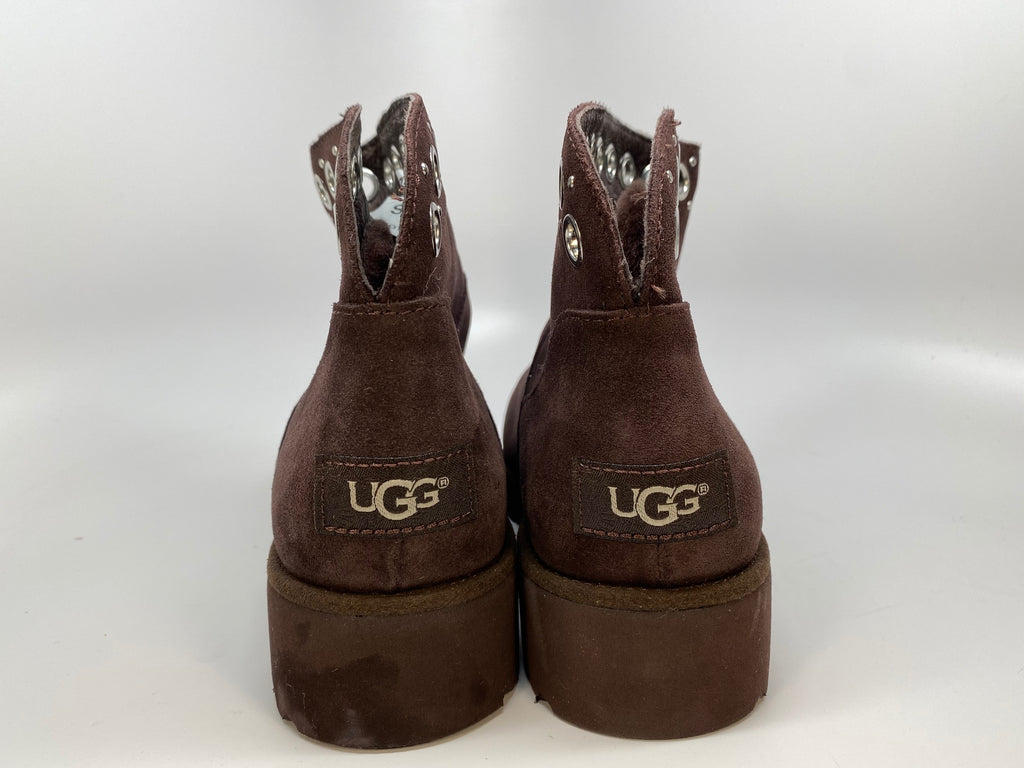 ugg riley grommet wedge boot