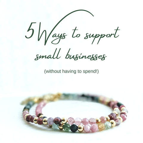 5 Ways to support small businesses without having to spend