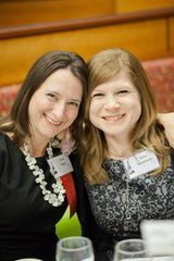 Erica Bapst and Jenny Goodemote at 2013 ATHENA awards Photo by Michele Kisly