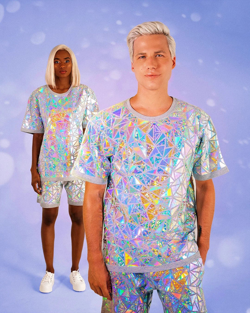 Genderless Holographic Clothing - Jason Brickhill and Maria Diallo