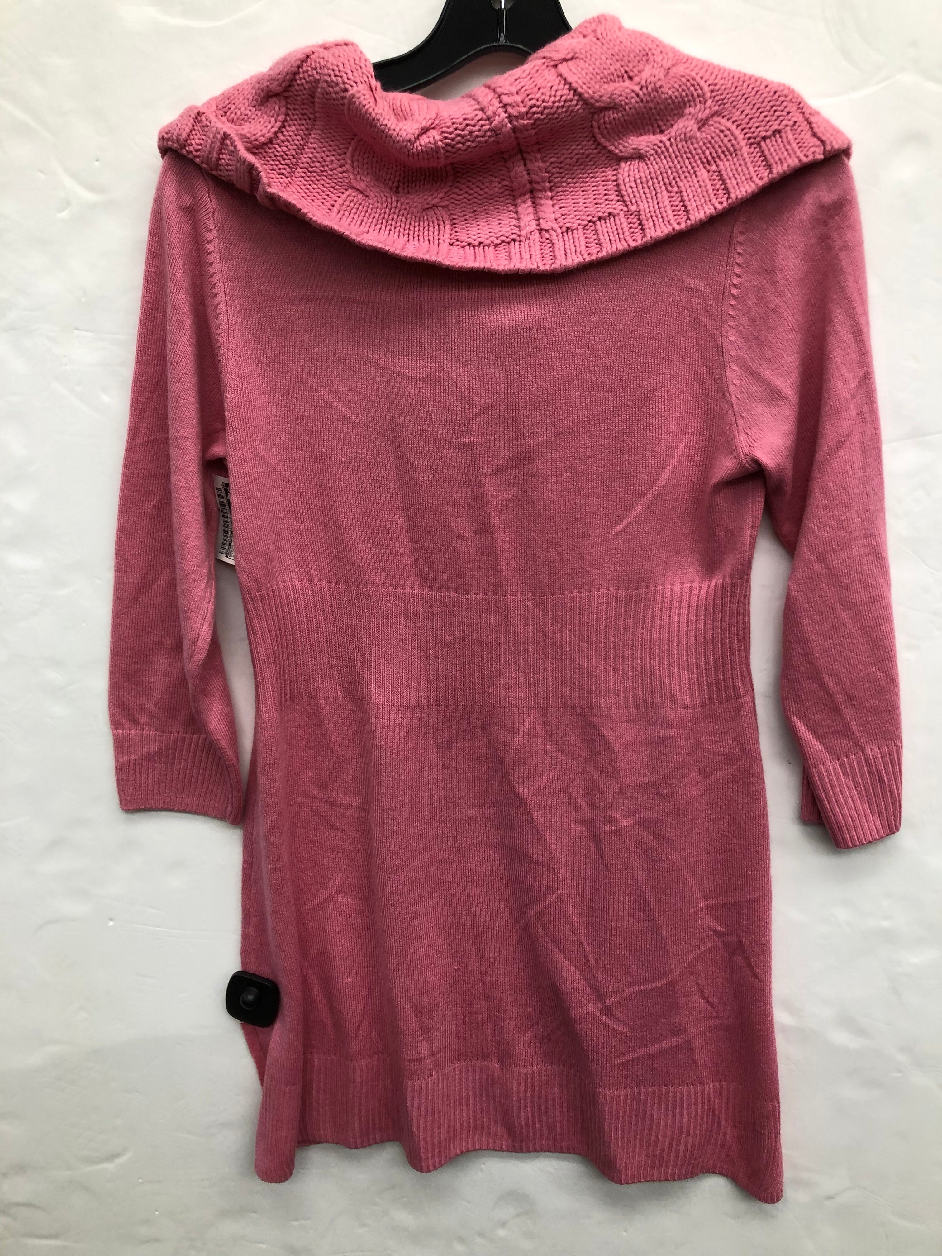  Photo #1 - BRAND: NEW YORK AND CO <BR>STYLE: DRESS SHORT LONG SLEEVE <BR>COLOR: PINK <BR>SIZE: S <BR>SKU: 200-200197-34544