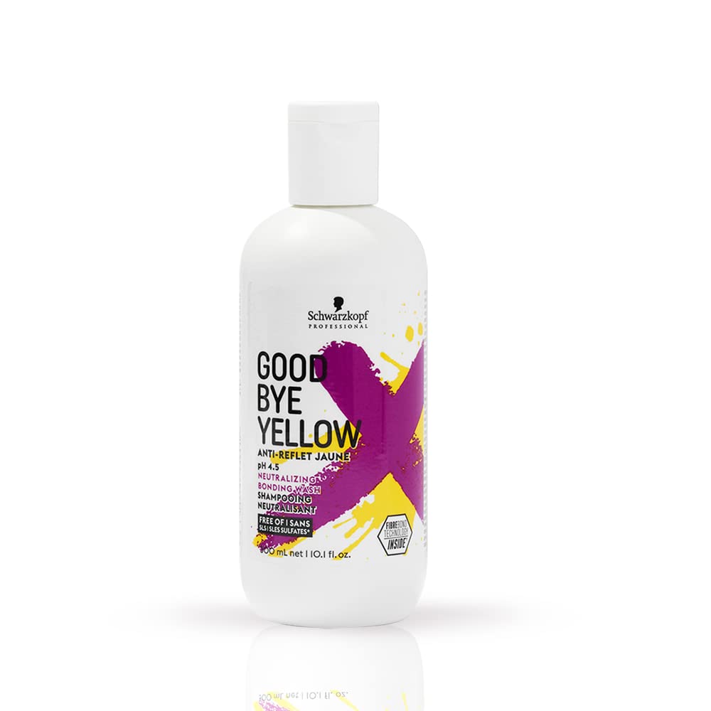 Schwarzkopf Goodbye Yellow Shampoo 300ml – Lakme Salon