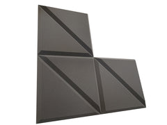 Tri-Panel Acoustic Studio Foam Treatment Tile Pack