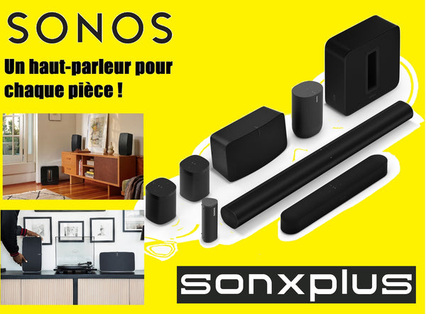 Haut-parleurs Sonos | Sonxplus Granby