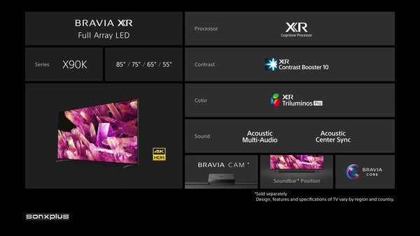 X90K Series Sony | BAX Audio Video