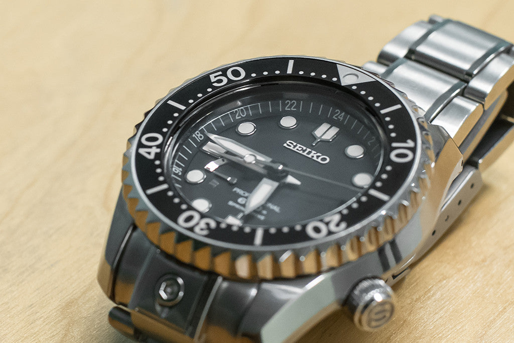 Watch the Clock - Seiko Prospex Marinemaster Spring Drive GMT Ref SBDB –  Goldman Luxury