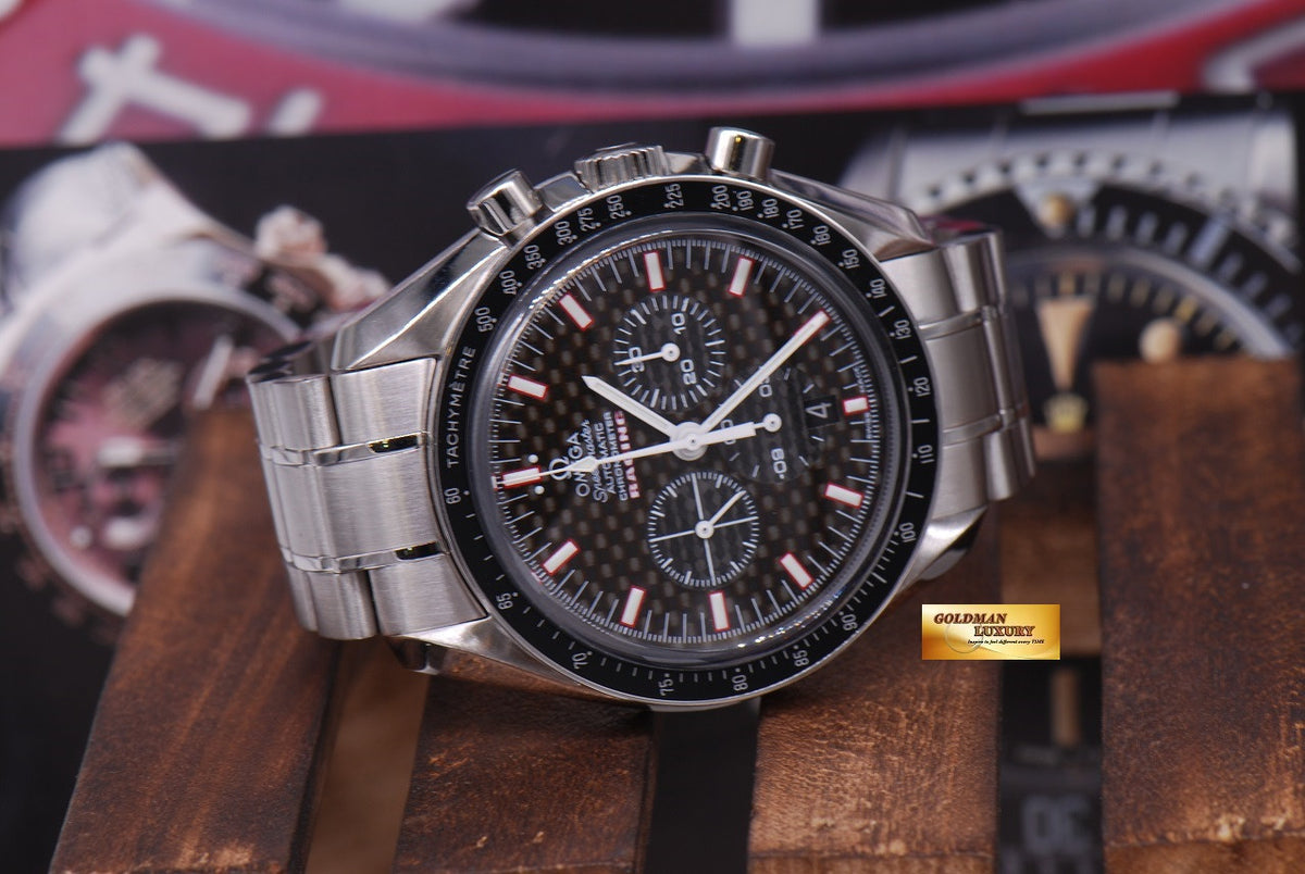 SOLD OMEGA SPEEDMASTER RACING DIAL 42mm CHRONOGRAPH ...