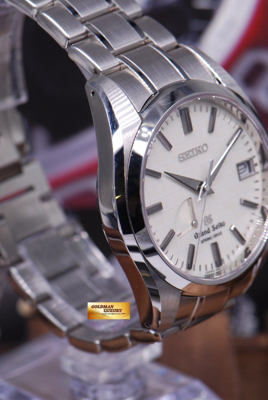 SOLD] GRAND SEIKO SPRING-DRIVE POWER RESERVE 40mm SBGA019 (MINT) – Goldman  Luxury