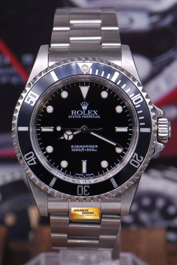 rolex oyster perpetual submariner no date