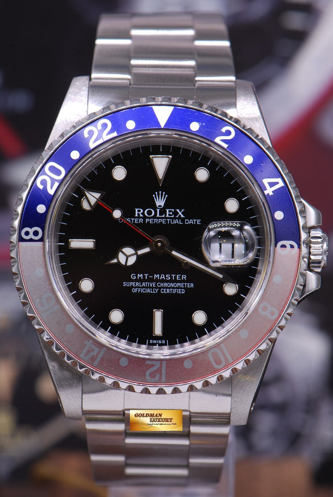 rolex gmt pepsi faded