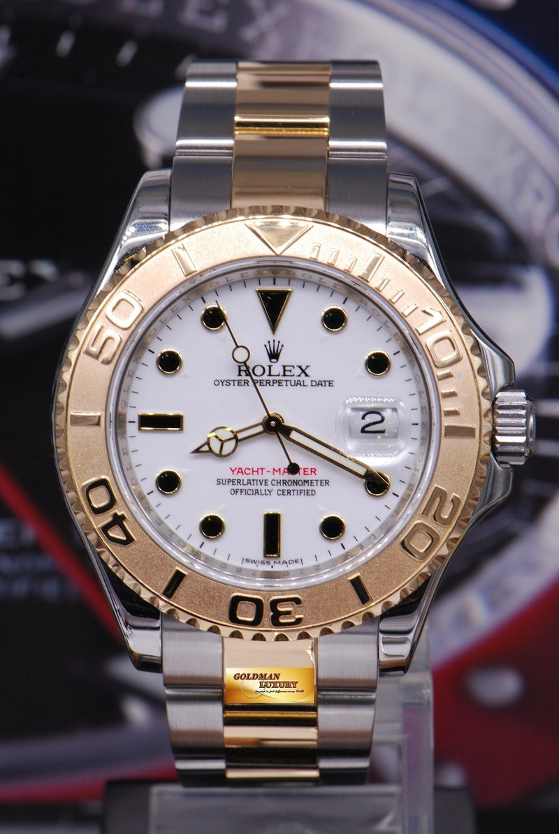 yachtmaster half gold