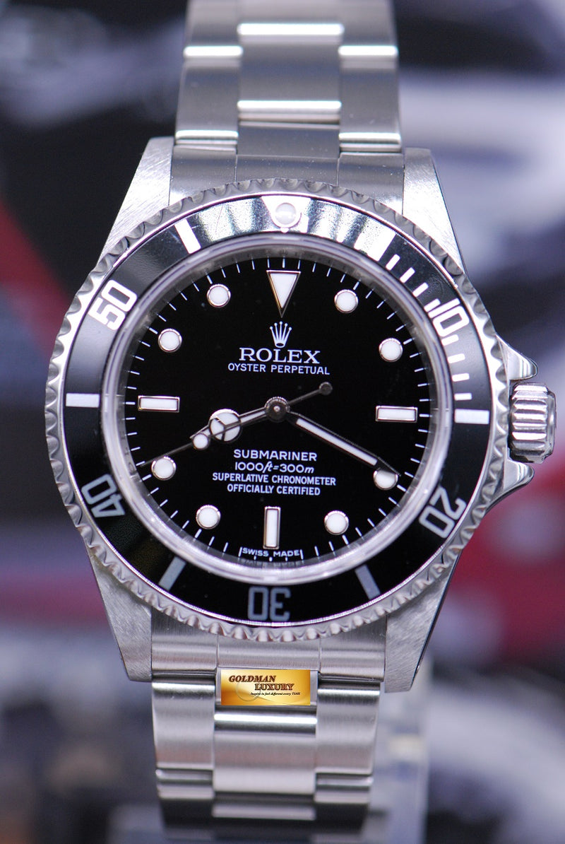 rolex submariner no date 4 liner