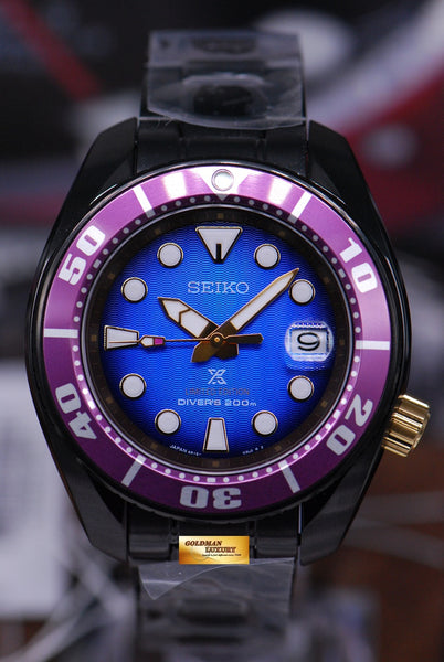 SOLD] SEIKO PROSPEX ZIMBE LIMITED EDITION PURPLE AUTOMATIC SPB055J (N –  Goldman Luxury