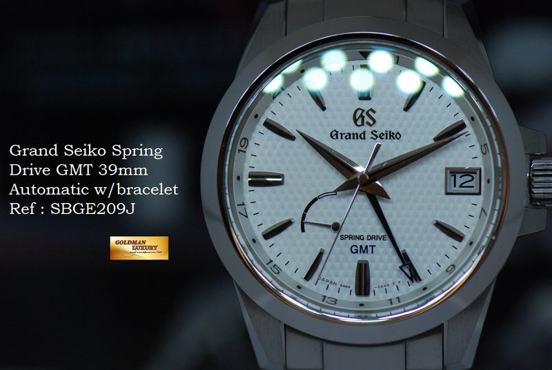 SOLD] GRAND SEIKO SPRING DRIVE 39mm AUTOMATIC SBGE209J (LNIB) – Goldman  Luxury