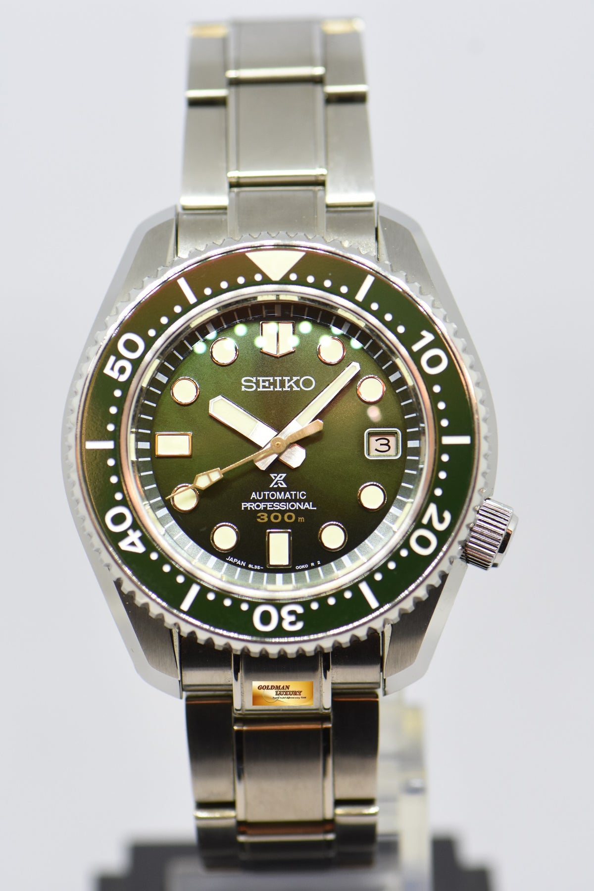 SOLD] SEIKO PROSPEX MARINEMASTER 300m “DEEP FOREST” LIMITED 1968 SLA0 –  Goldman Luxury